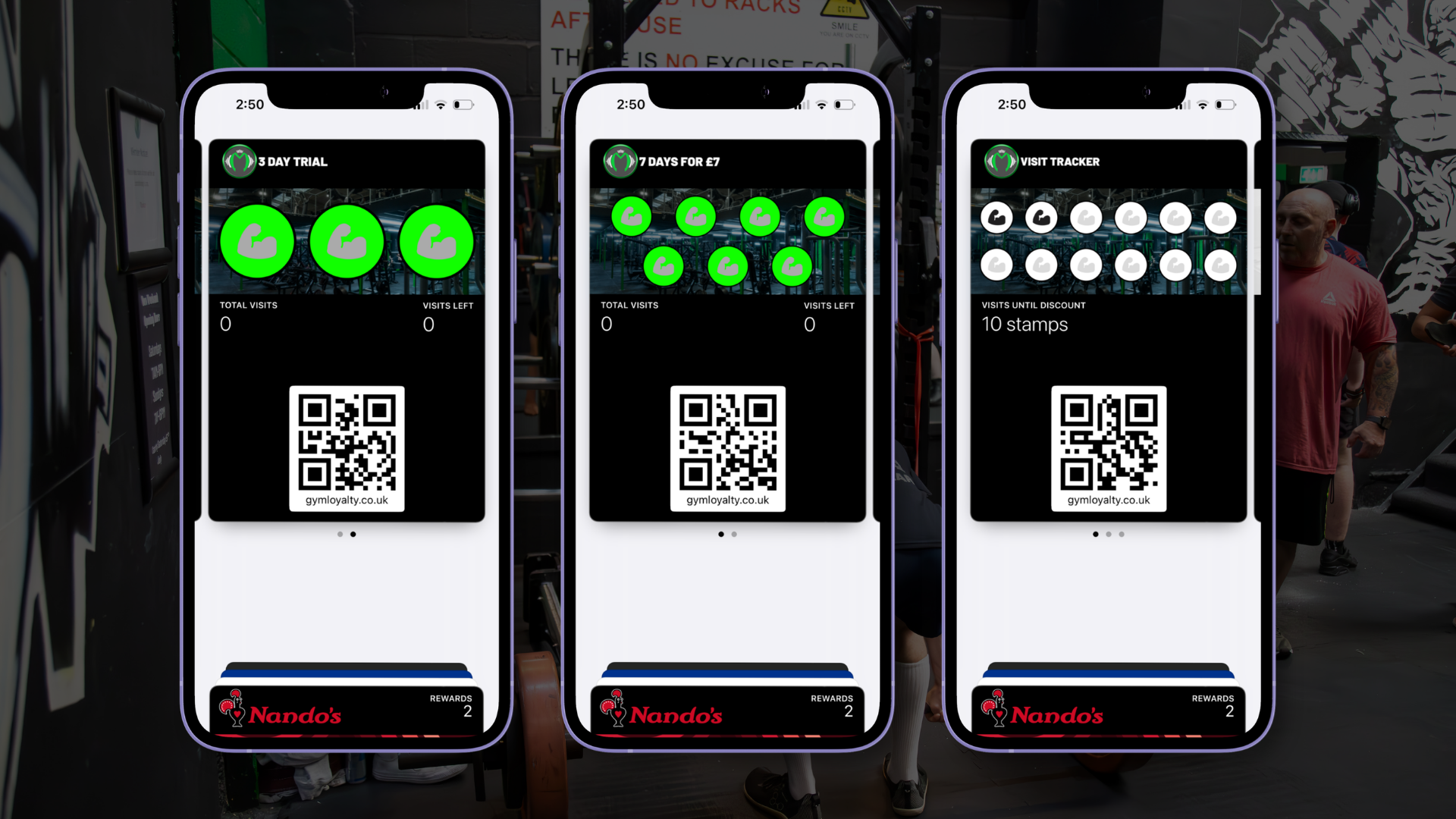 New member offer and trial pass card