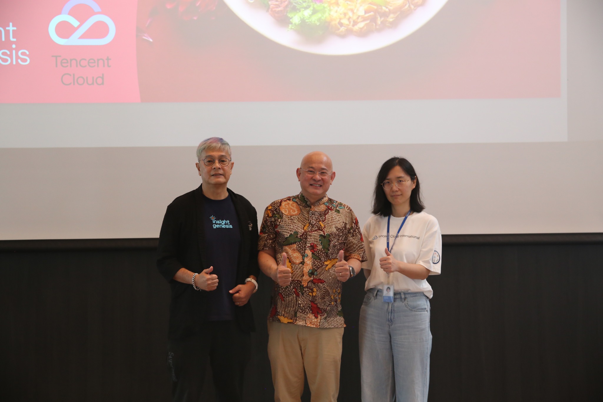 AWAA, Insight Genesis, Tencent Cloud, CNY Lo Hei