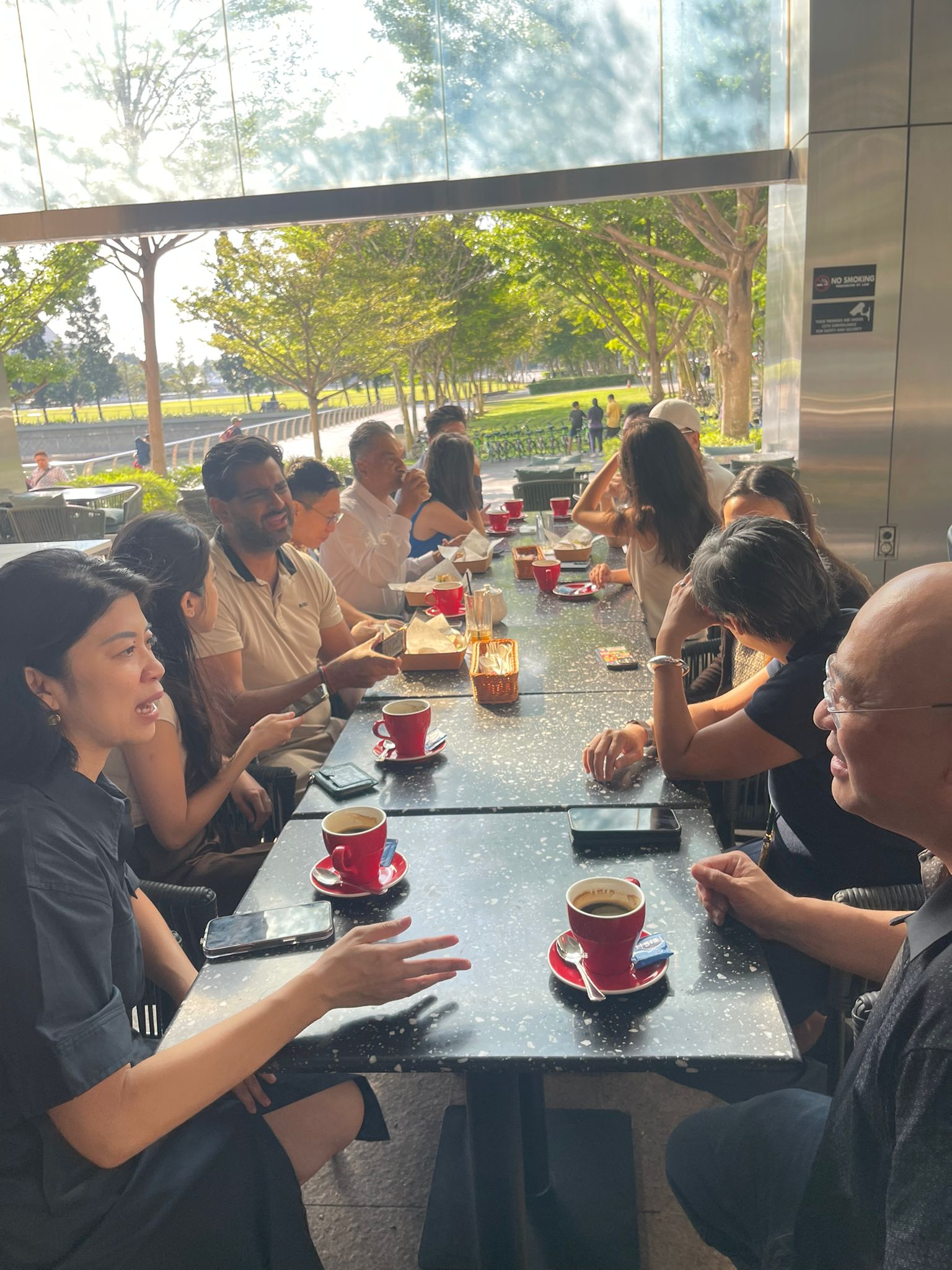 AWAA breakfast by the bay