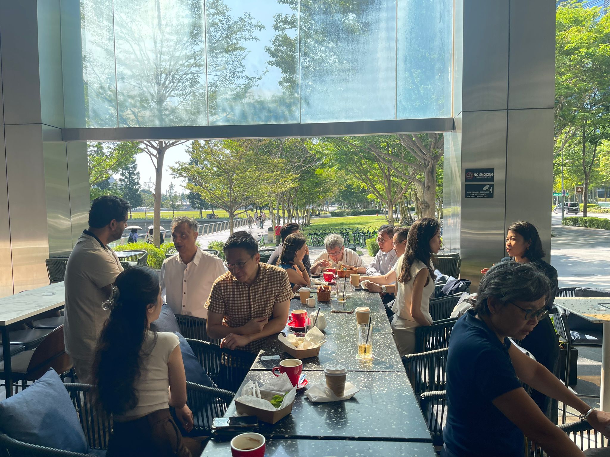 AWAA breakfast by the bay