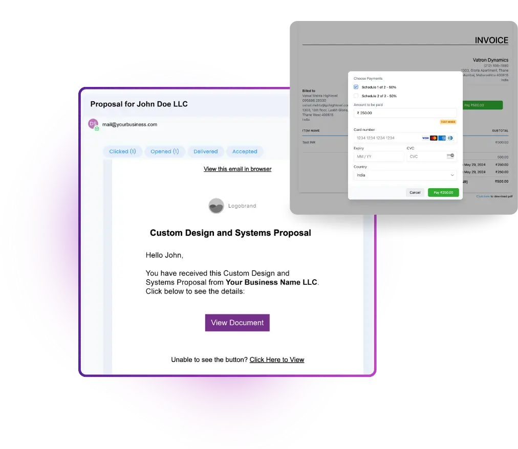 Brand Builder AI | Invoices and Contracts