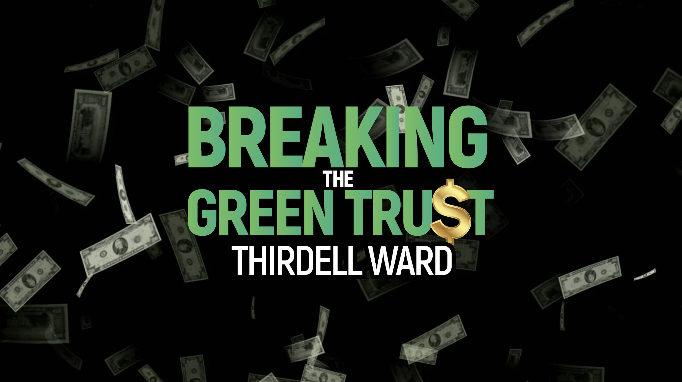 Cover of 'Breaking the Green Trust' book on financial systems