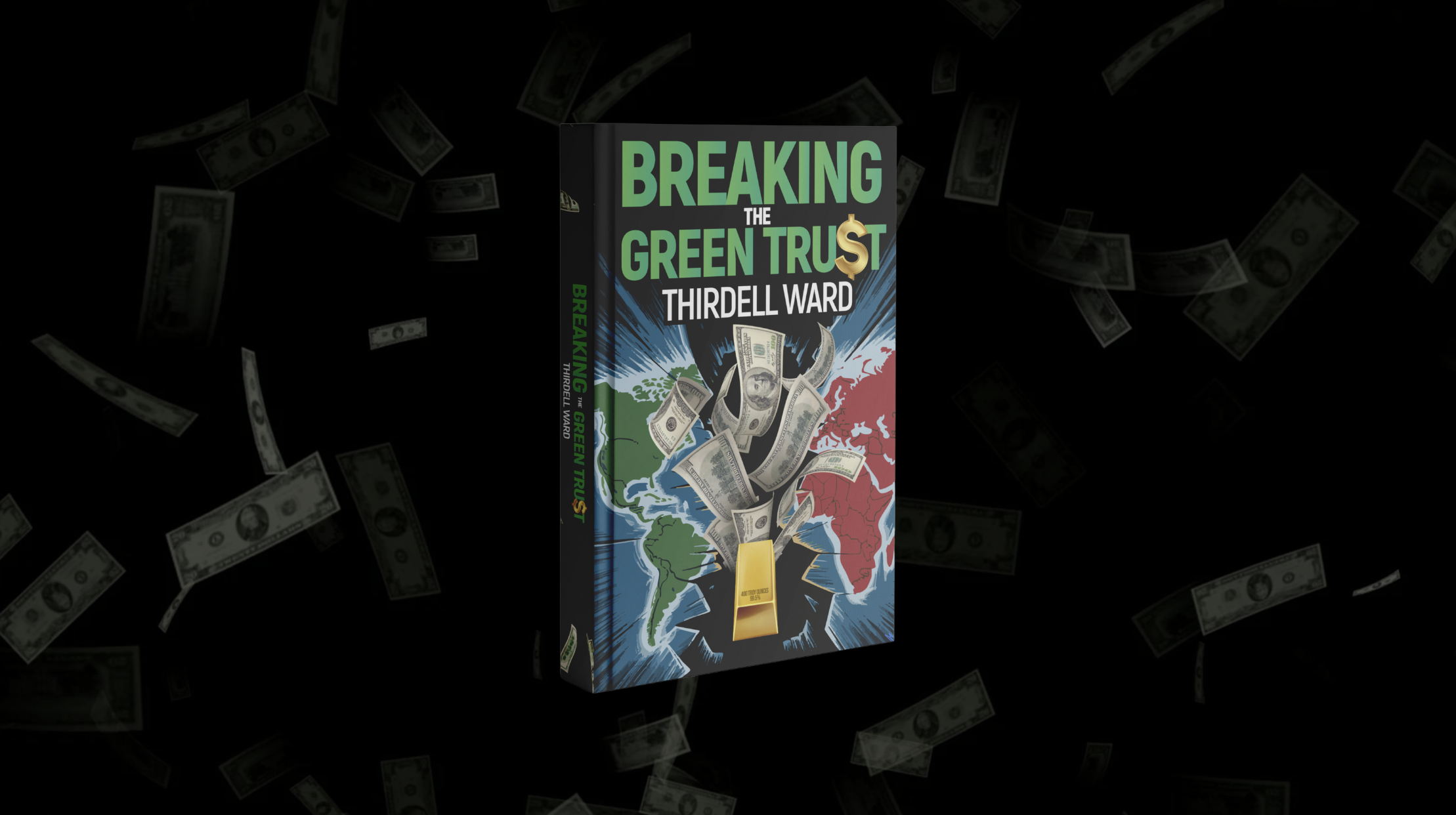How Brand Builder AI Built a Cinematic Book Launch Website for Breaking the Green Trust