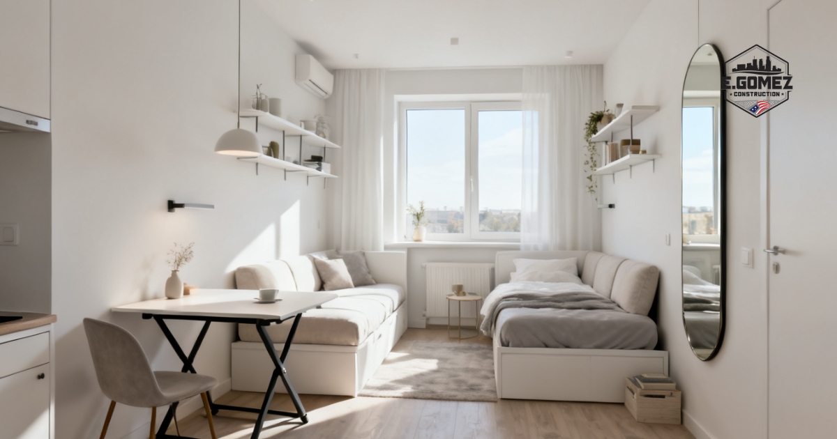 Efficiency Apartment Ideas for Small Spaces