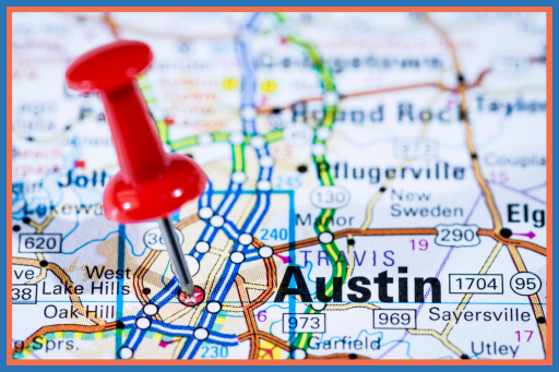 Austin Map image
