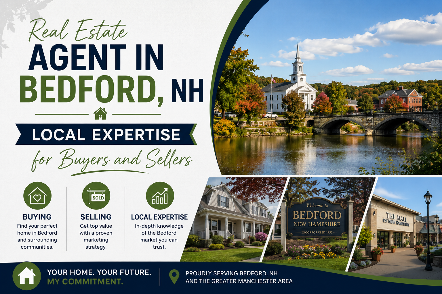 Real Estate Agent in Bedford, NH: Local Expertise for Buyers and Sellers