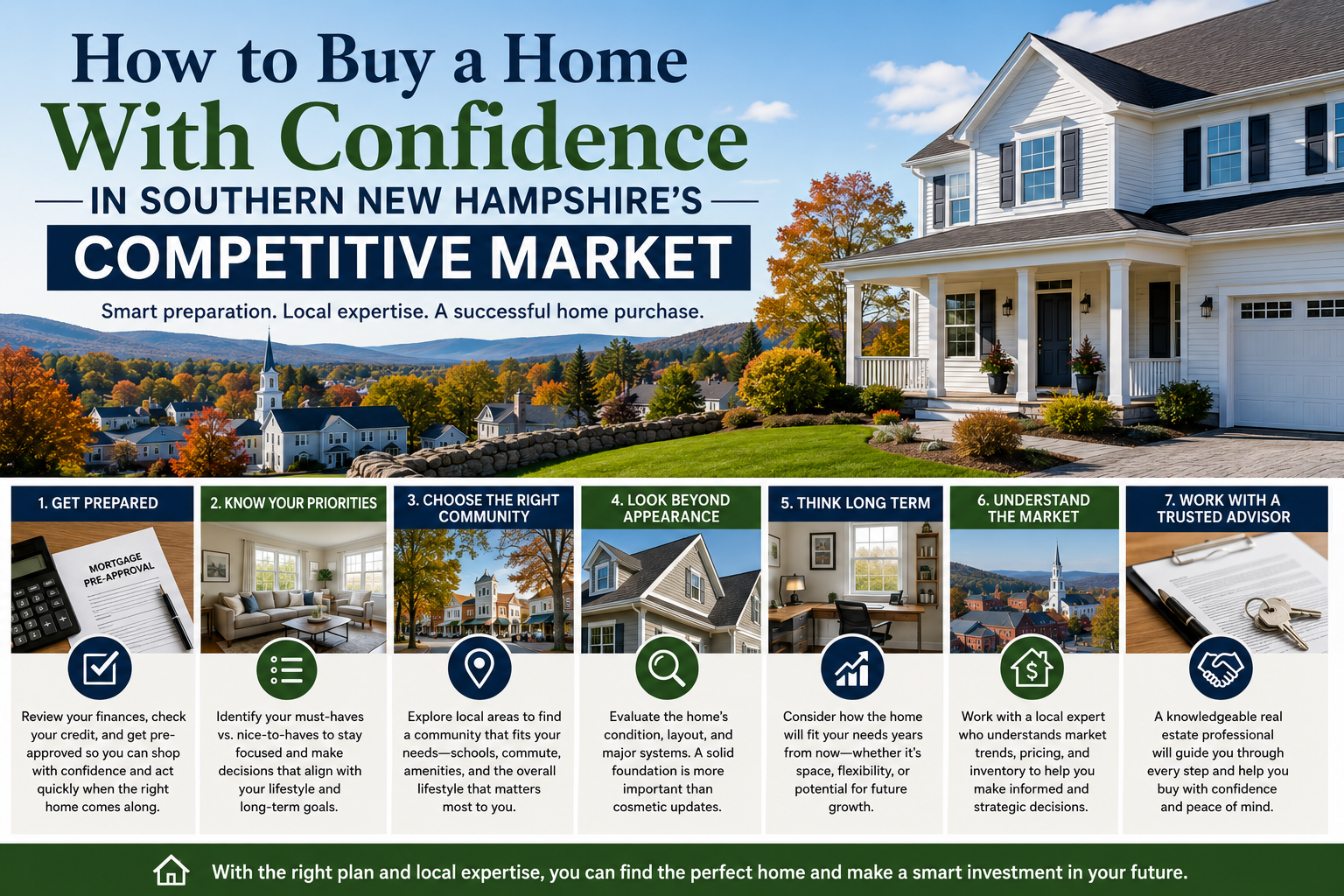 How to Buy a Home With Confidence in Southern New Hampshire's Competitive Market