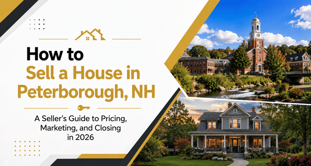 How to Sell a House in Peterborough, NH: A Seller’s Guide to Pricing, Marketing, and Closing in 2026