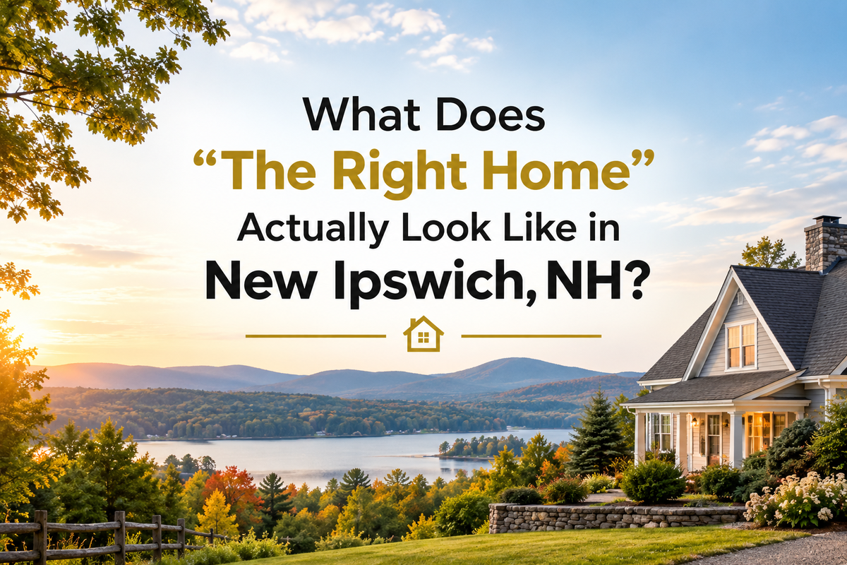 What Does “The Right Home” Actually Look Like in New Ipswich, NH?