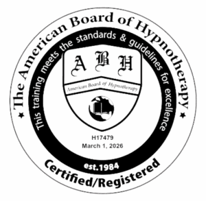 American Board of Hypnotherapy, certified and registered