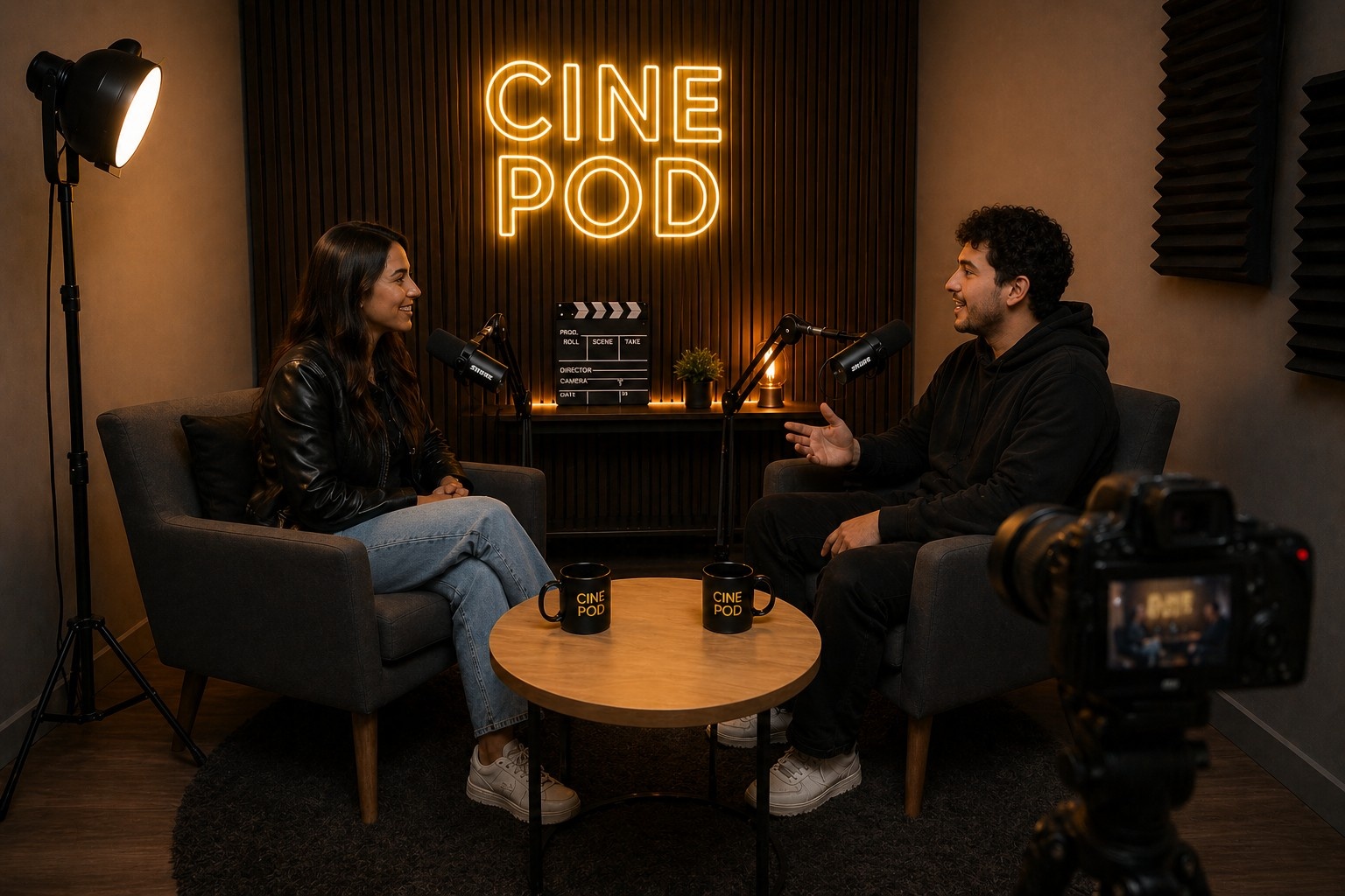 Cine Pod Studio Interior