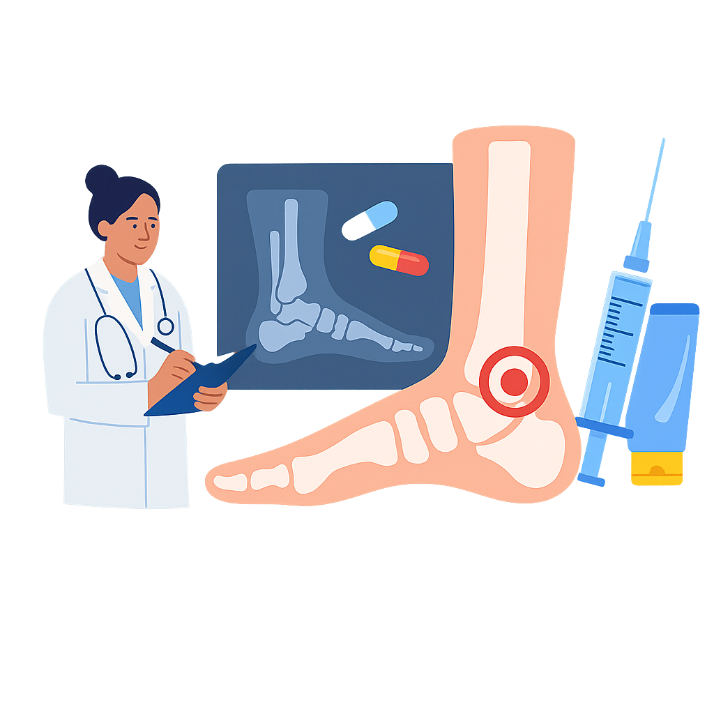 Heel Pain Icon
