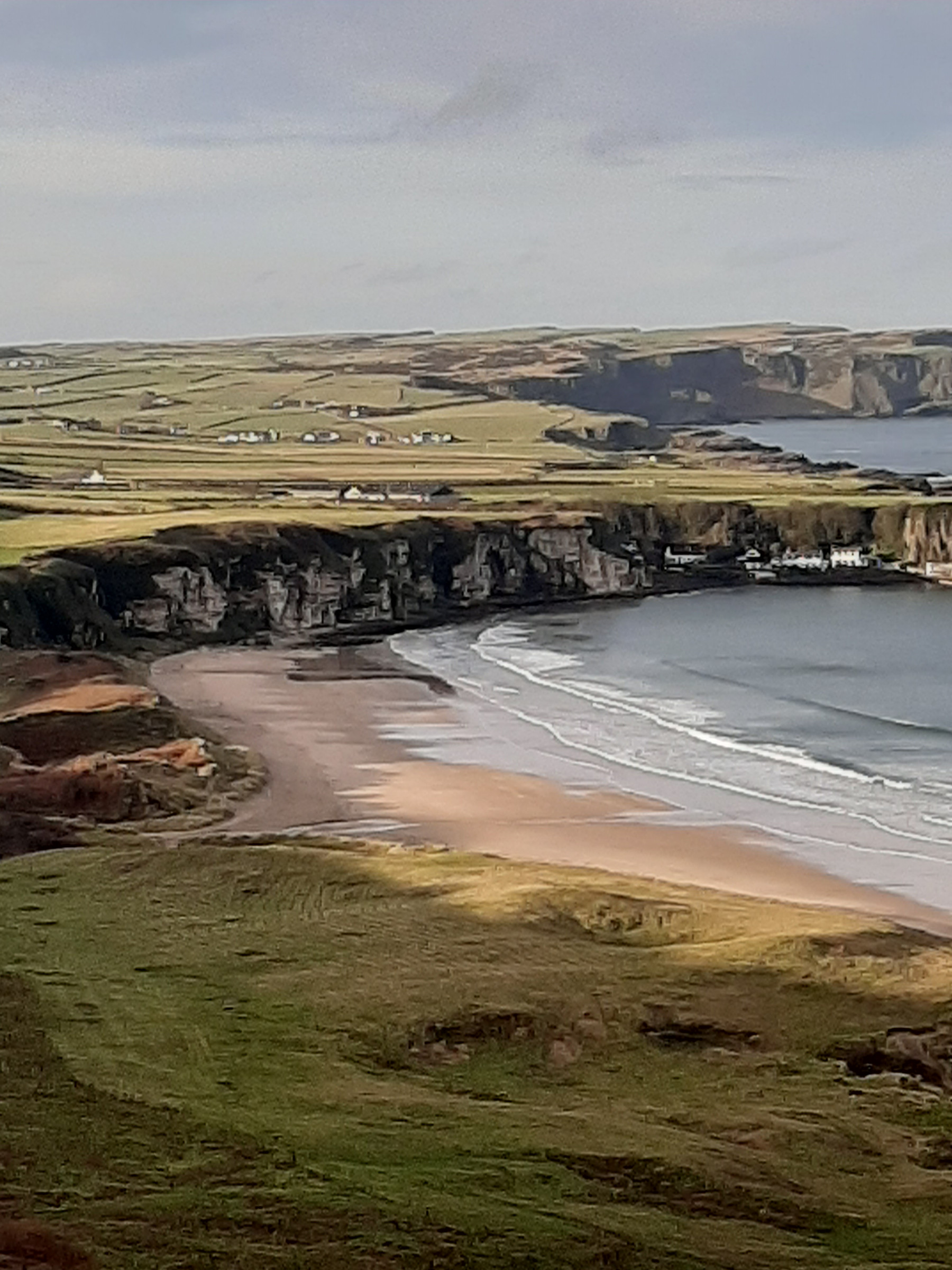 White Park Bay beach and dunes