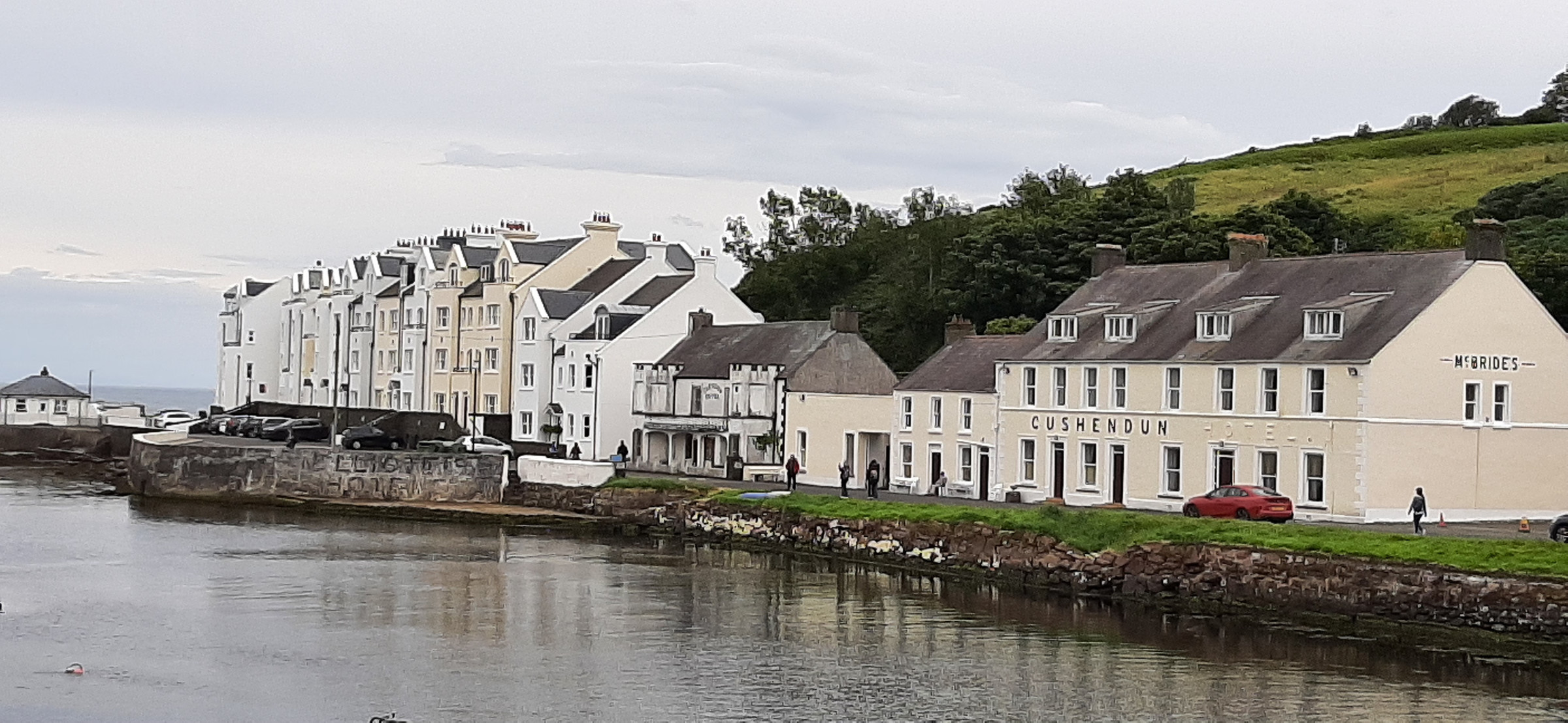 Cushendun village waterfront