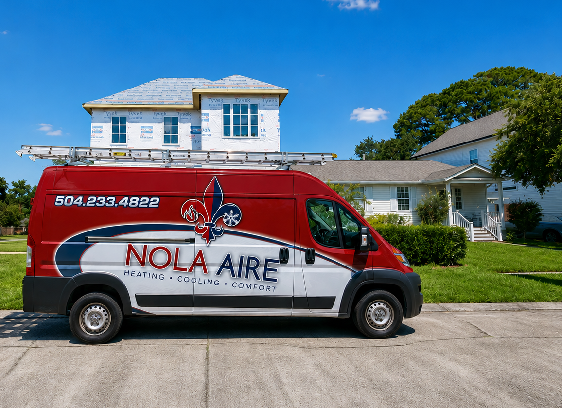 Nola Aire HVAC van