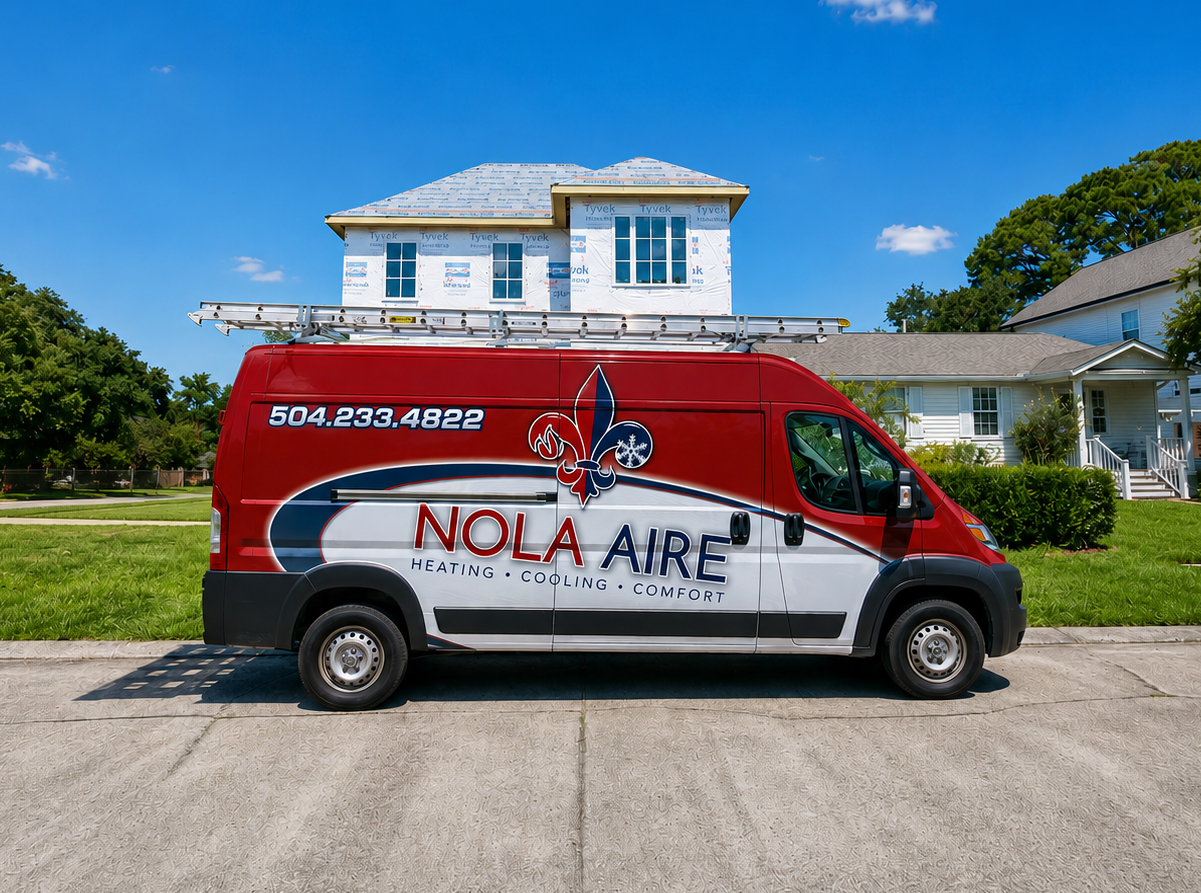 Nola Aire HVAC van