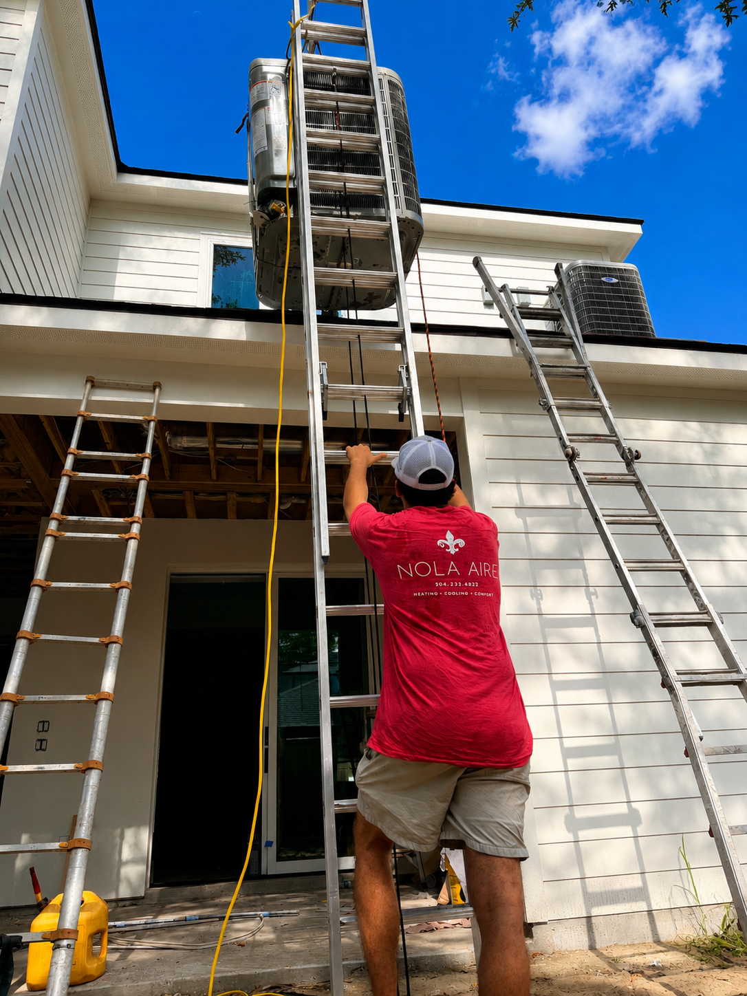 Nola Aire HVAC technician