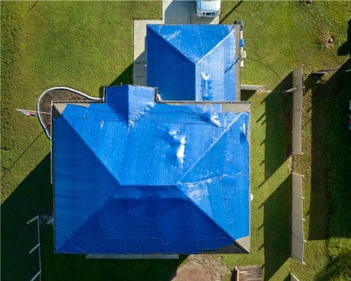 Roof Tarping in Indianapolis