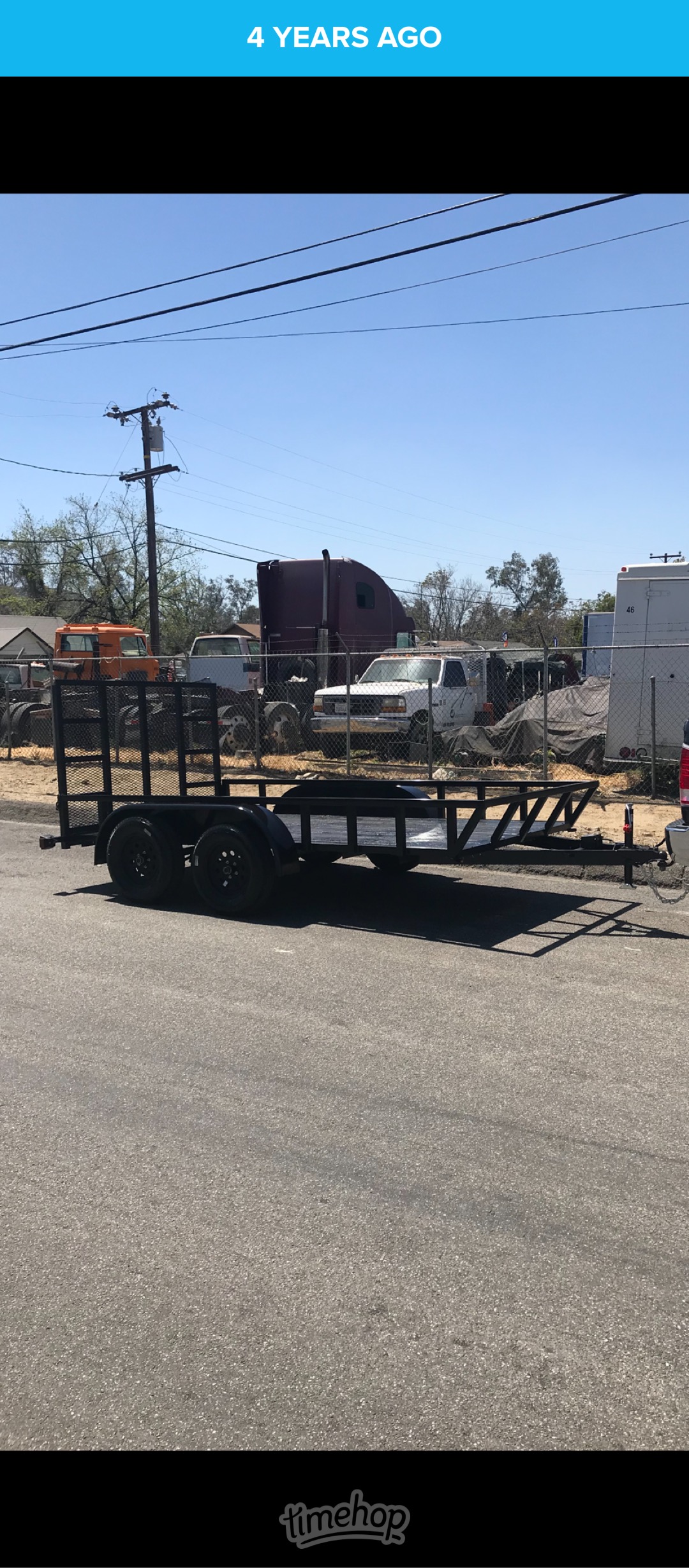 2025 Lamar Utility Trailer rental in Valencia, CA