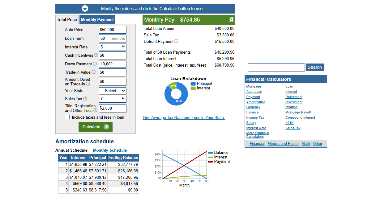 Key Features: Specialized calculators for salary conversion, 401(k) growth, retirement, inflation, and mortgage acceleration. Key Features: Specialized calculators for salary conversion, 401(k) growth, retirement, inflation, and mortgage acceleration.