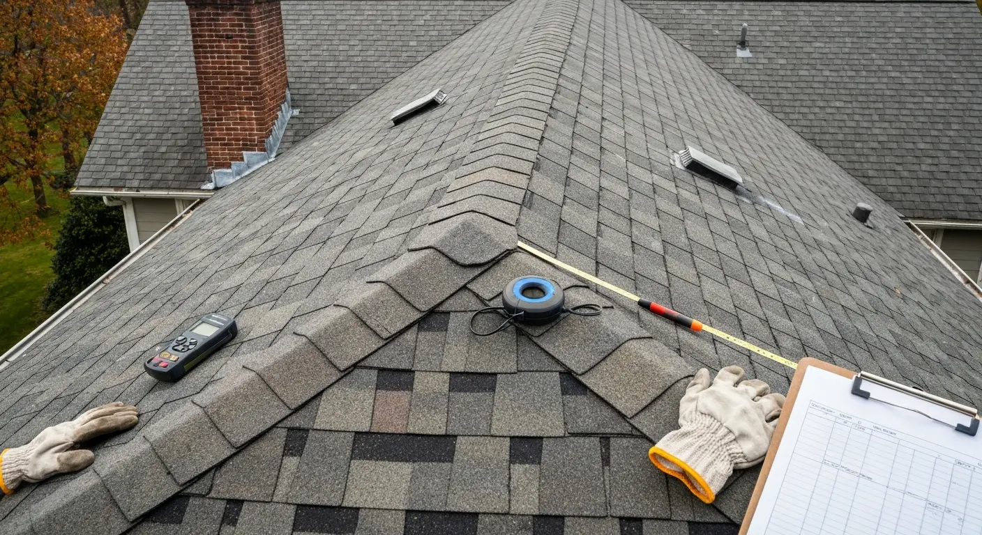 Pre-purchase roof inspection