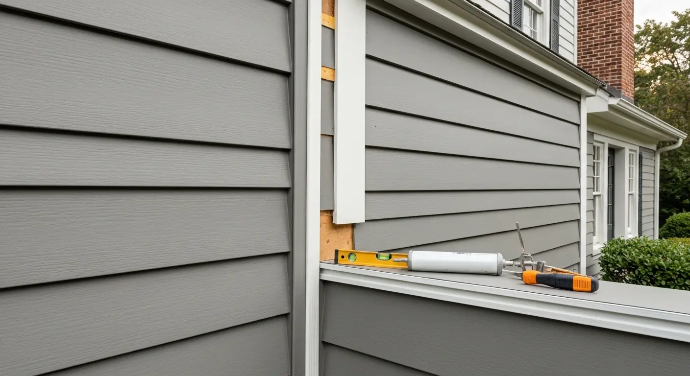 Siding installation