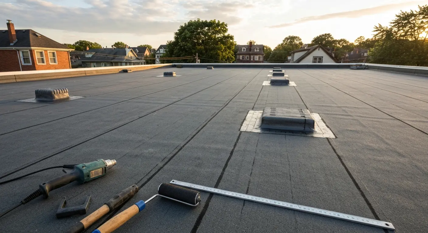 Flat roof replacement