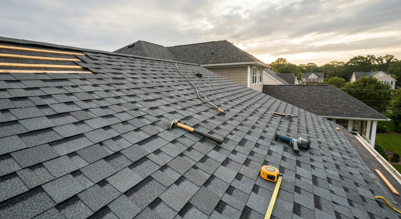 Roof replacement install near Route 3, Crofton
