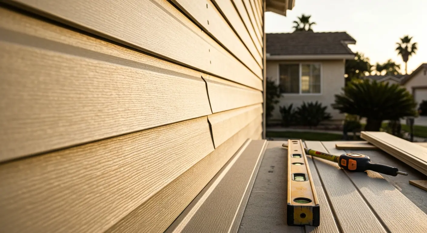 Siding replacement project