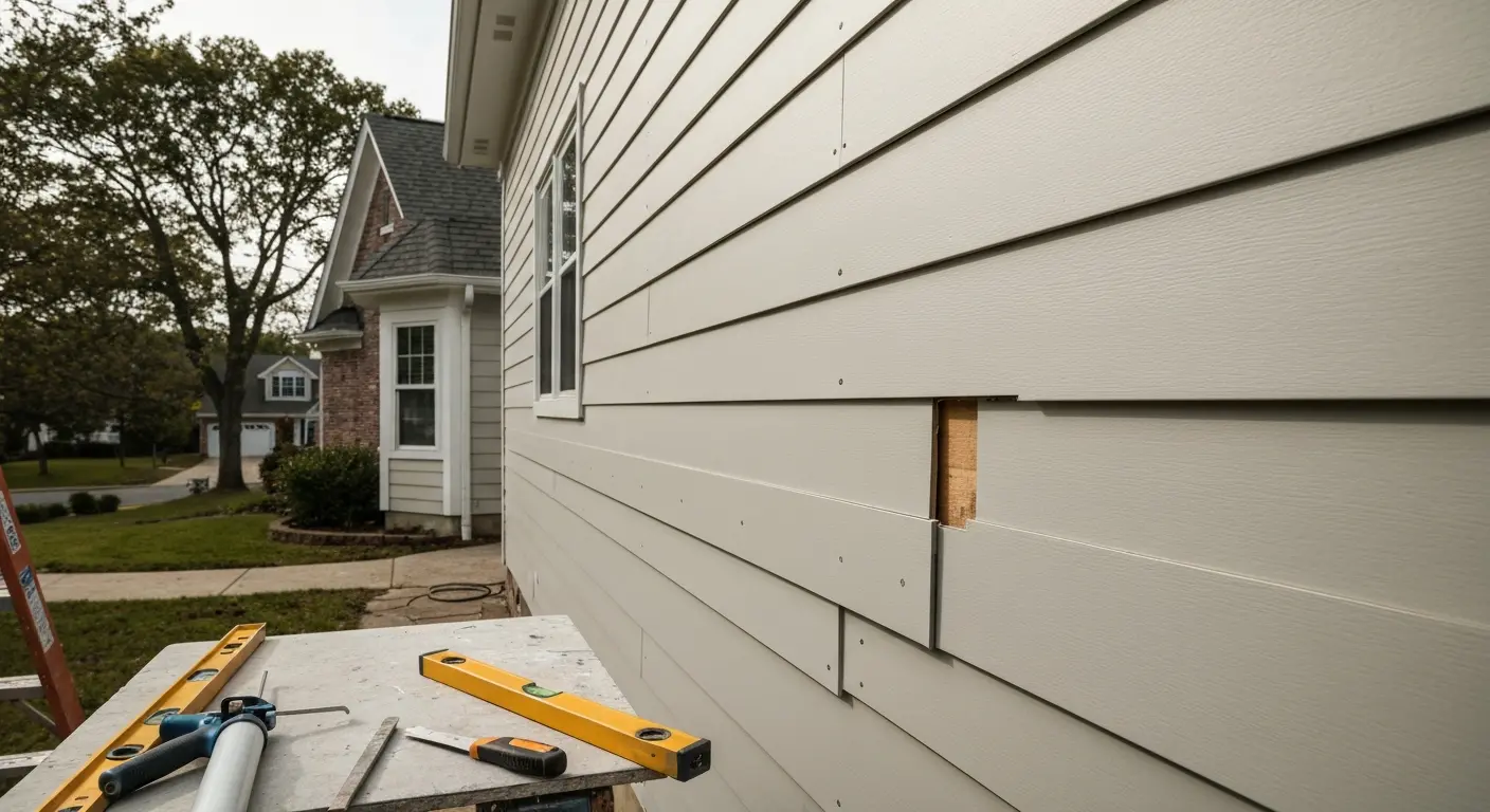 Siding installation