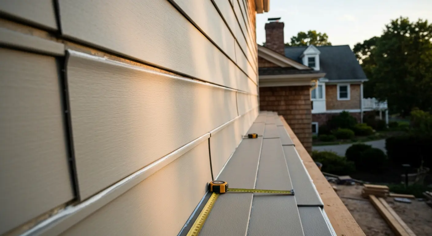 Fiber cement siding project