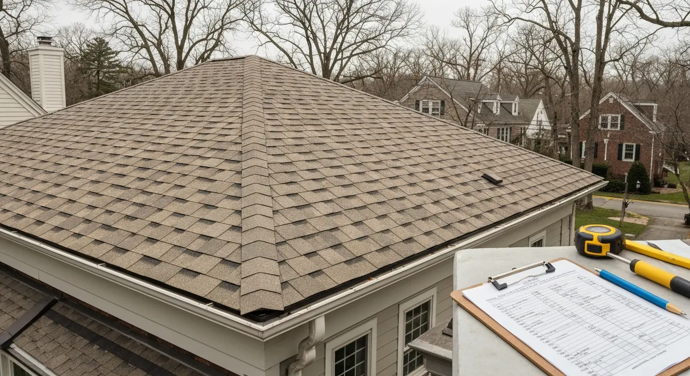 Roof inspection in Woodbine