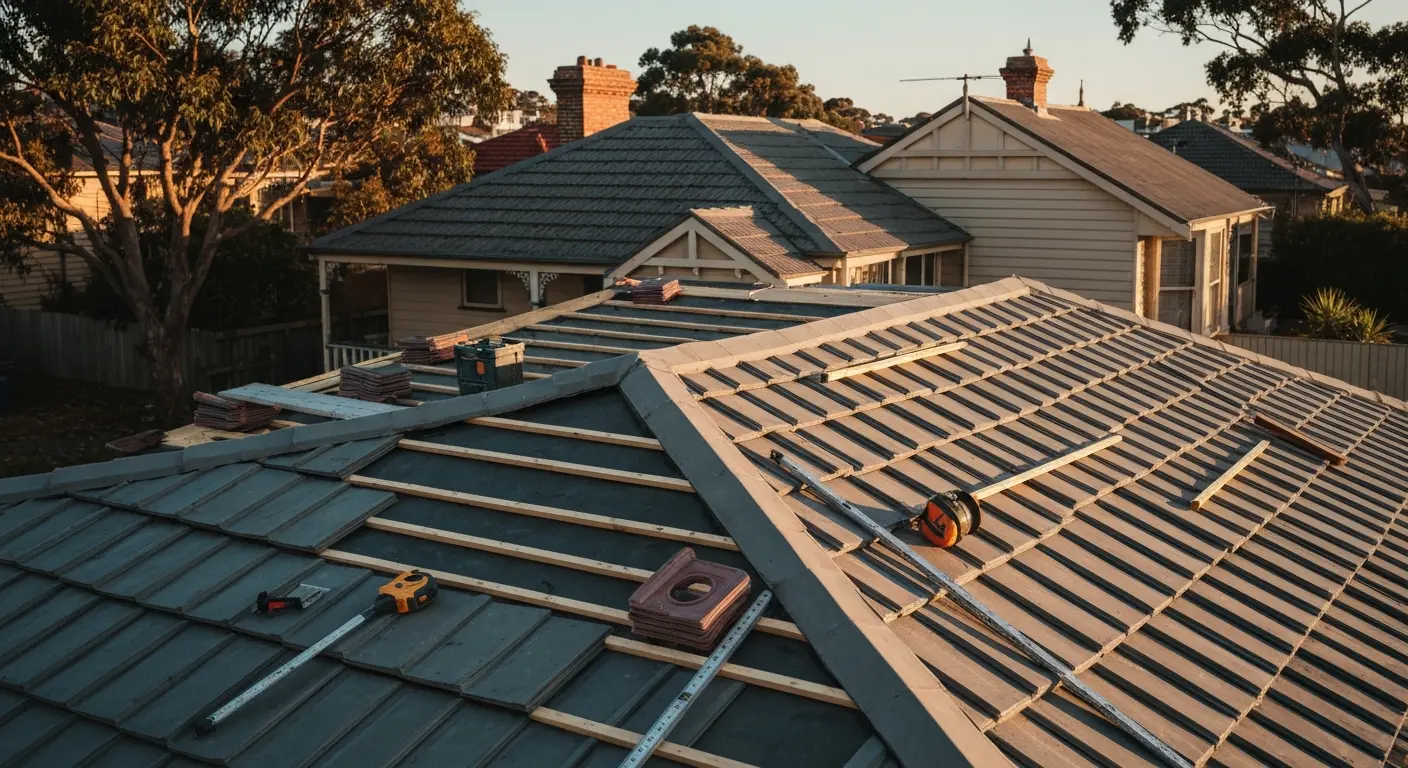 Roof replacement project