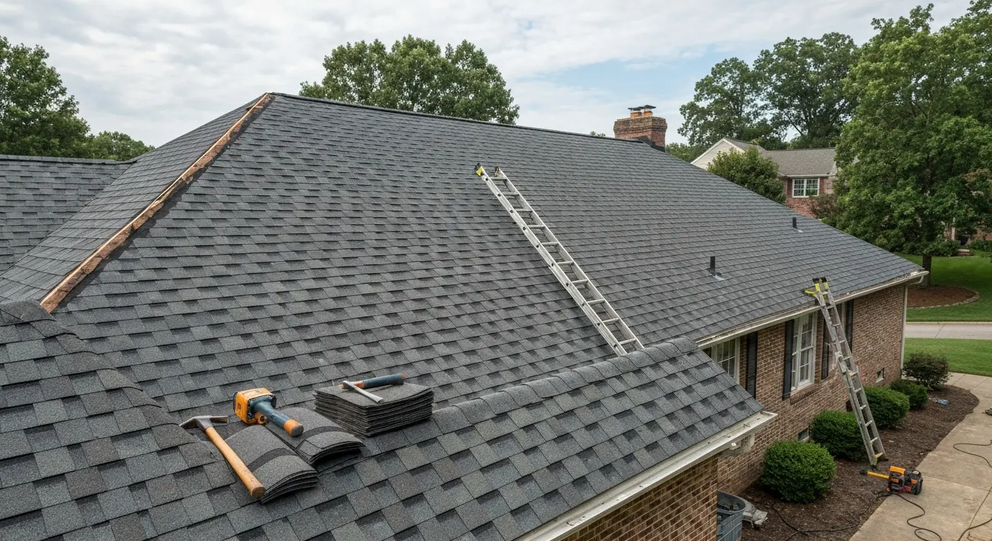Roof replacement project