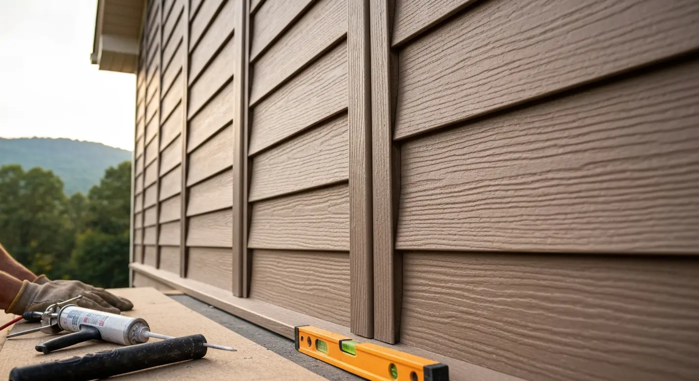 Siding installation