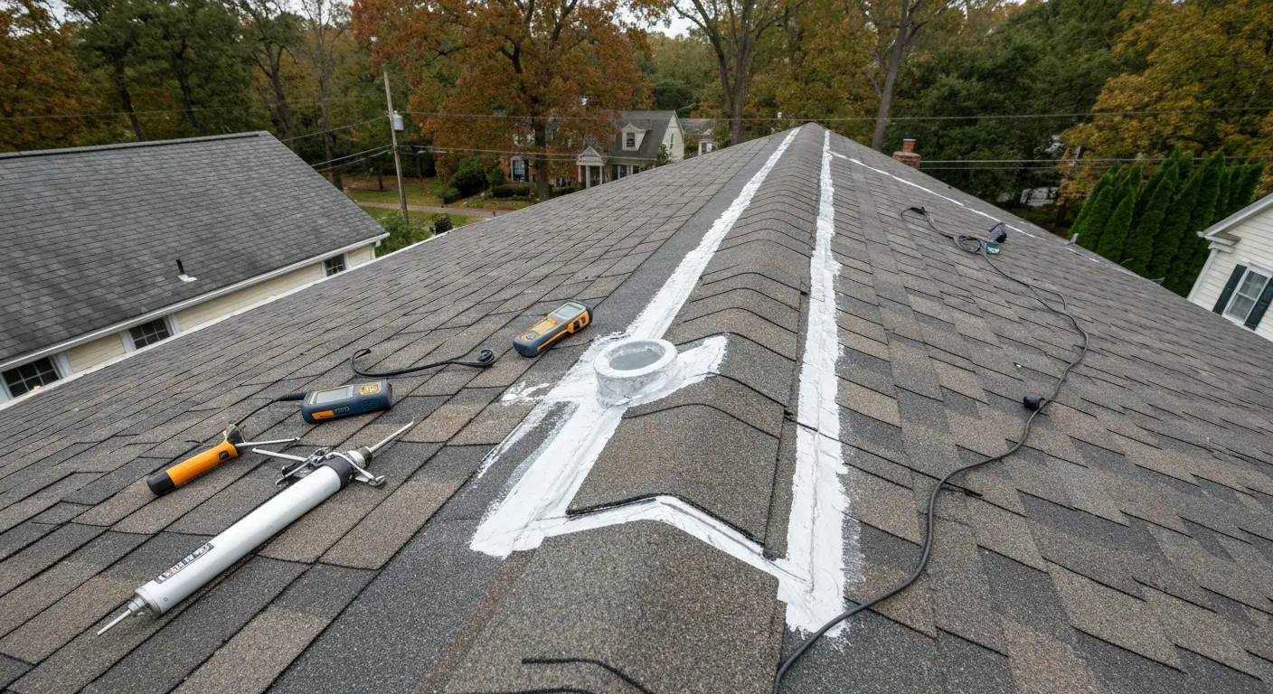 Roof leak repair in Ellicott City
