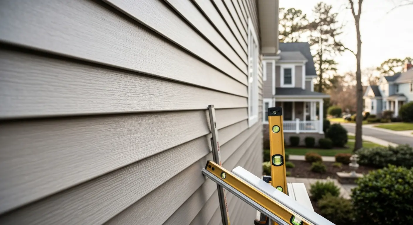 Siding installation
