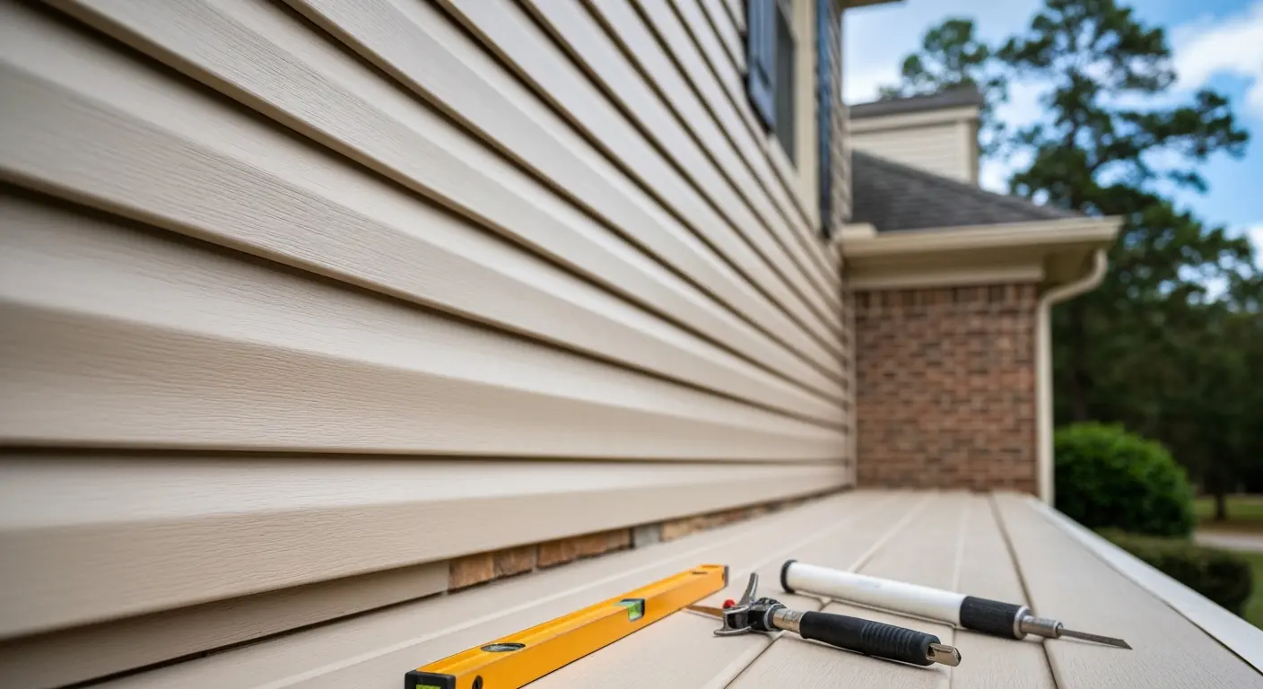 Siding replacement project