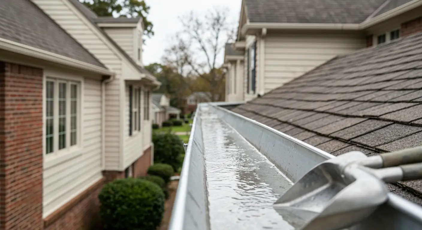 Gutter cleaning service
