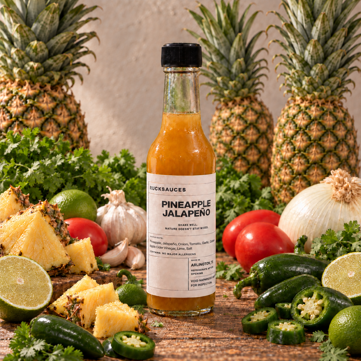 Pineapple Jalapeño Hot Sauce