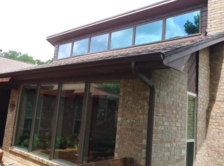 Residential glass and window installation by Texas Glass Republic