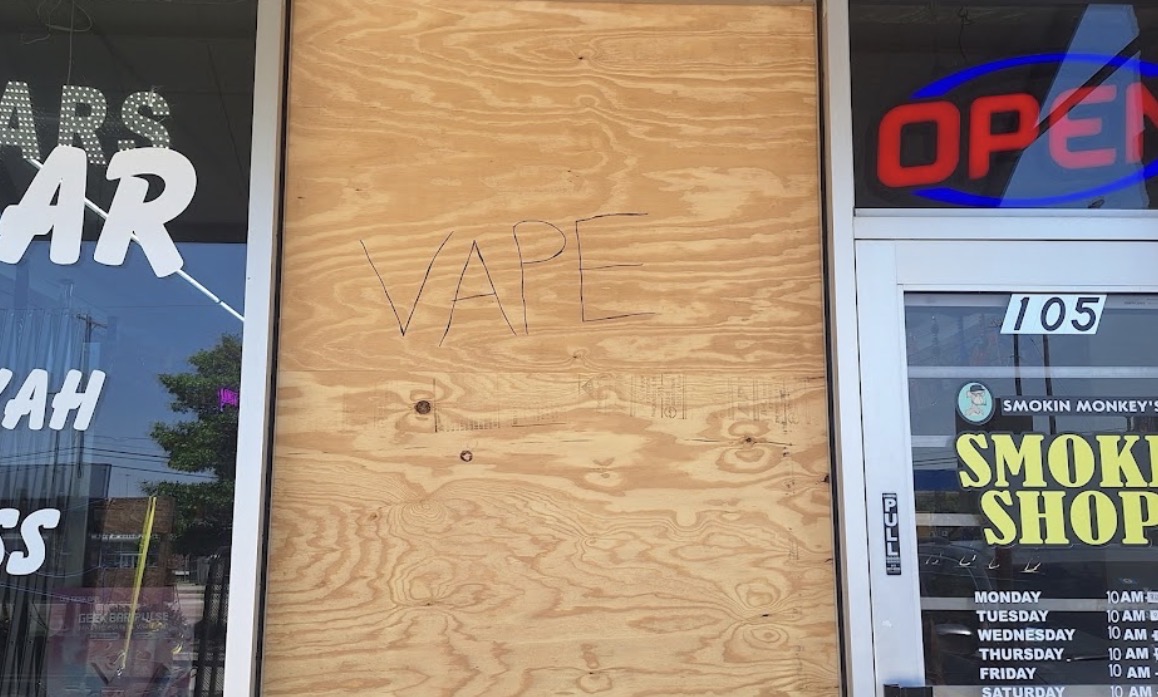 Emergency glass board-up service by Texas Glass Republic