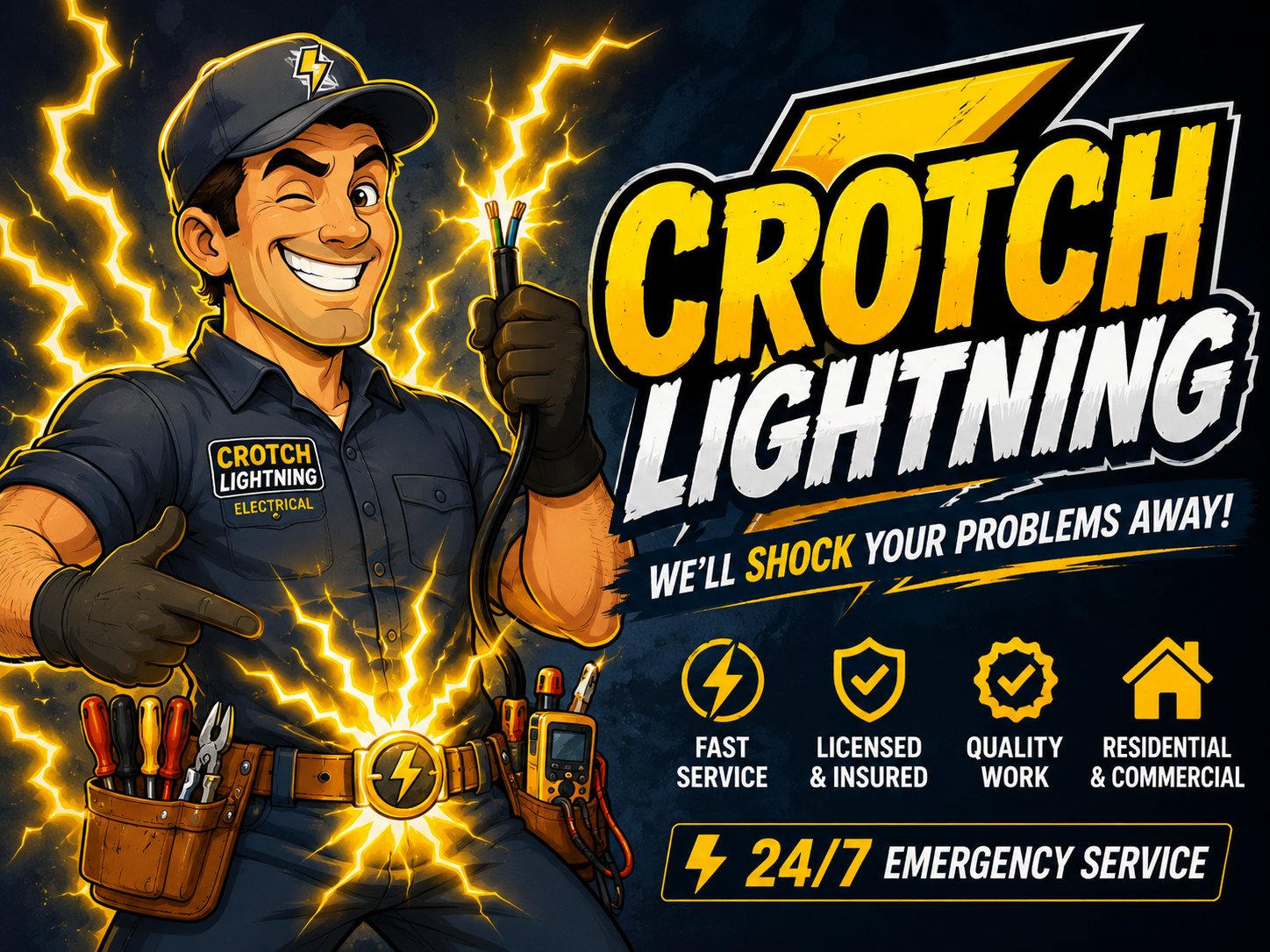Fort Worth Crotch Lightning