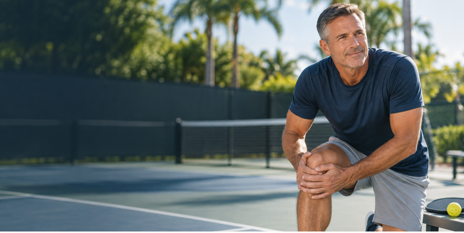 Active adult seeking relief from knee pain