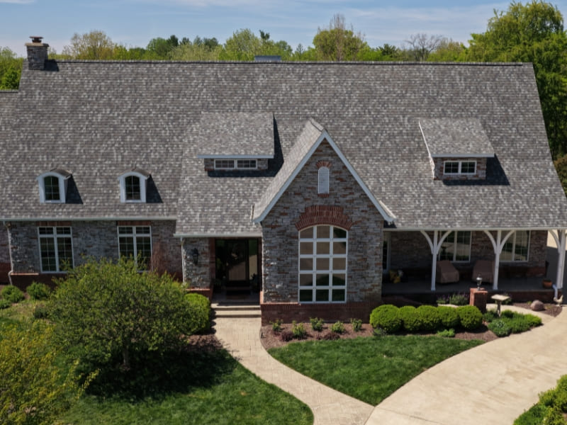 Finished premium roof replacement