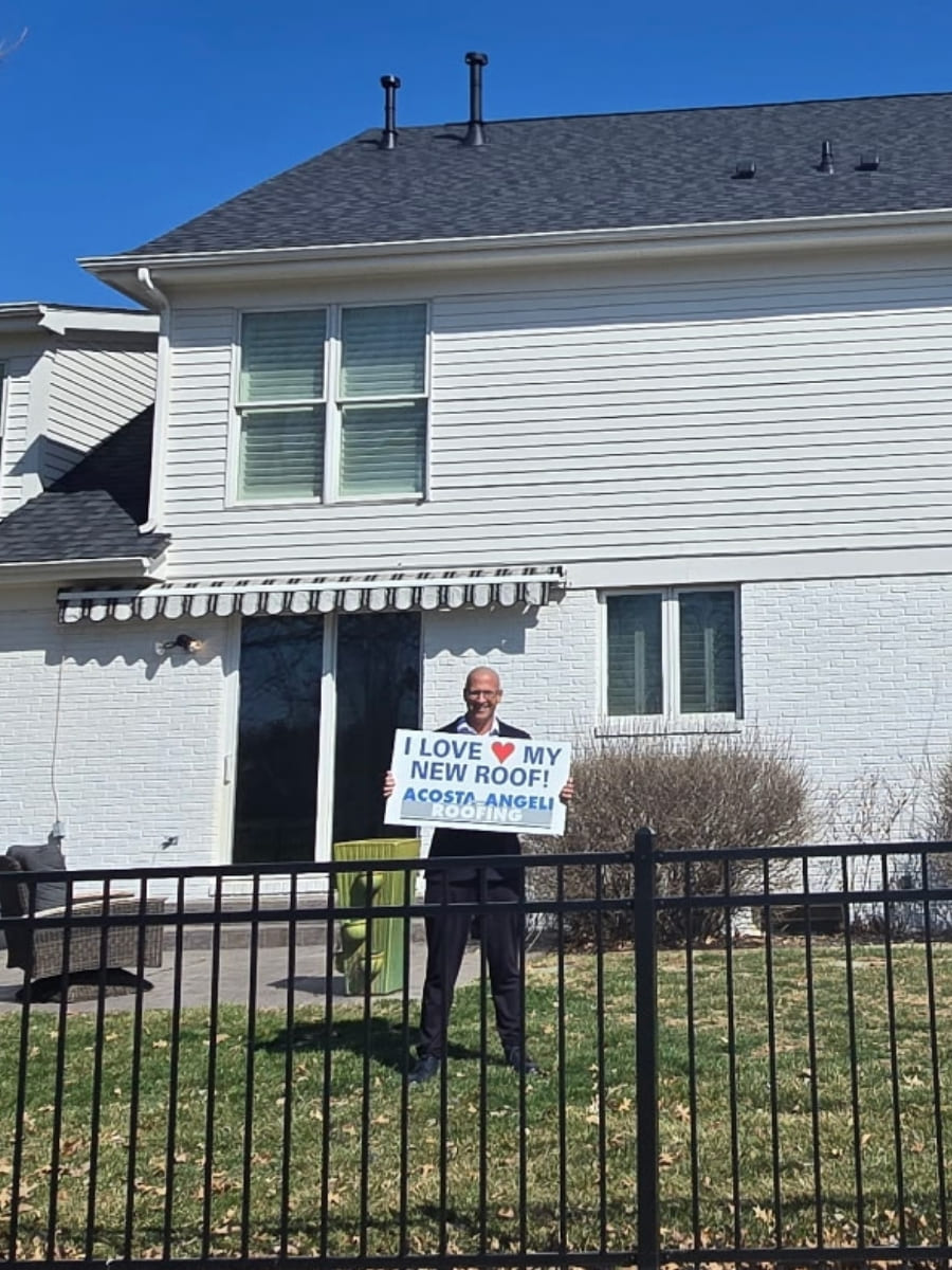 Finished gutter and roofline project in Central Illinois