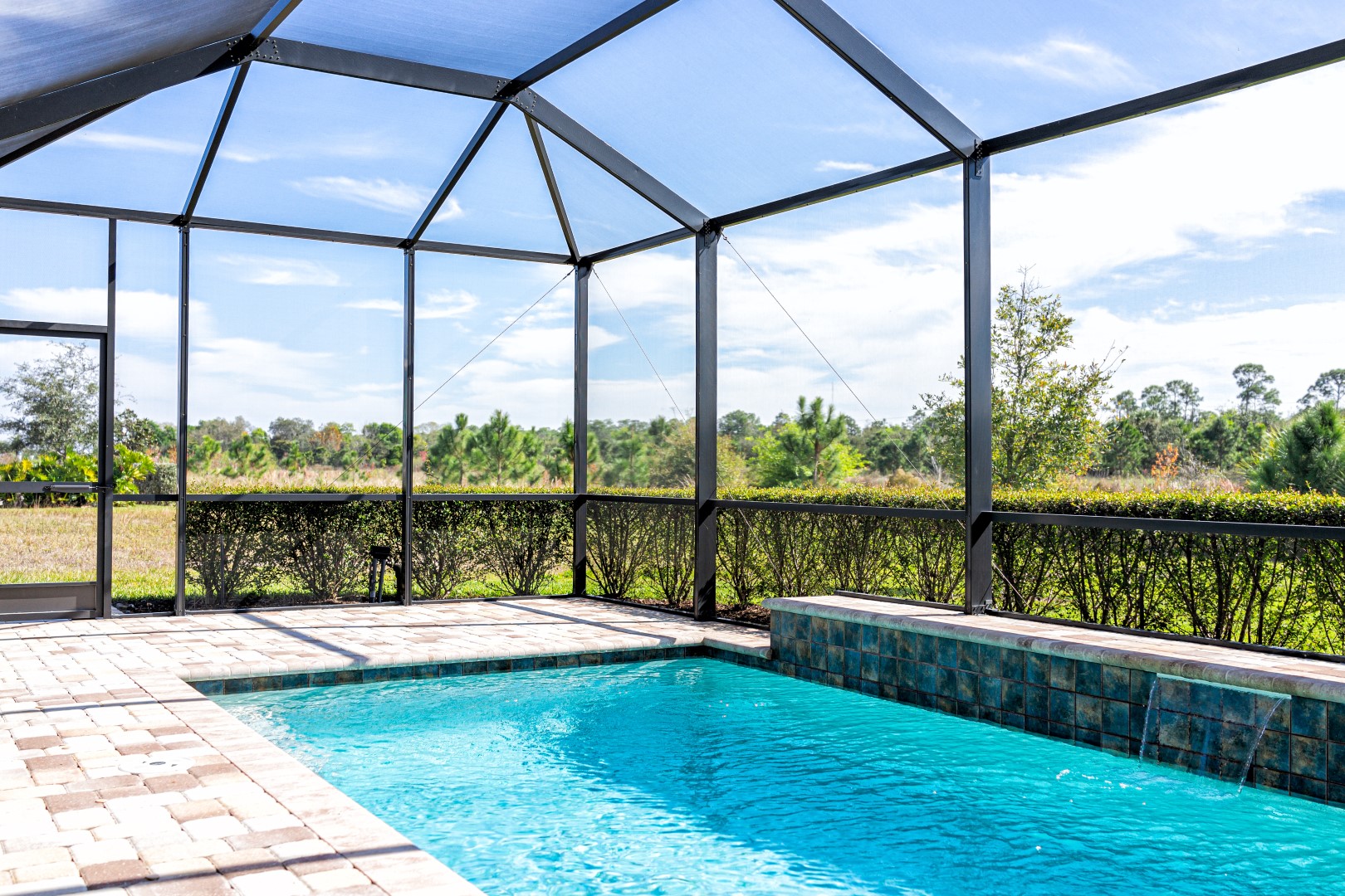 St Petersburg screened pool enclosure