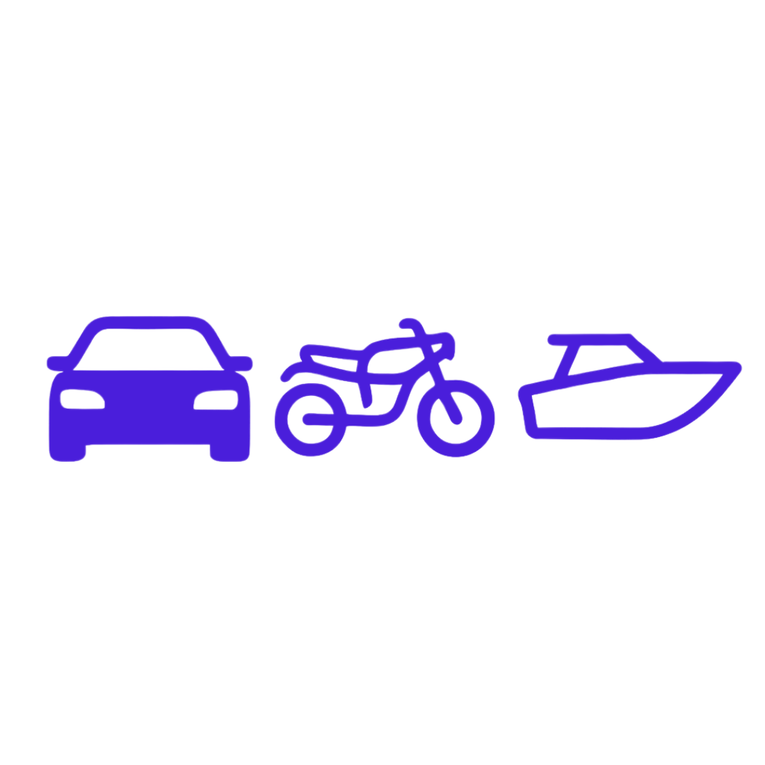 Car, Bike and Boat Icon