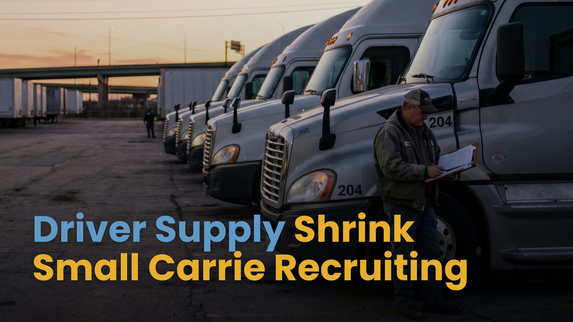 The Triple Squeeze: Why Mid-Sized Fleets are Losing the Battle for Driver Supply