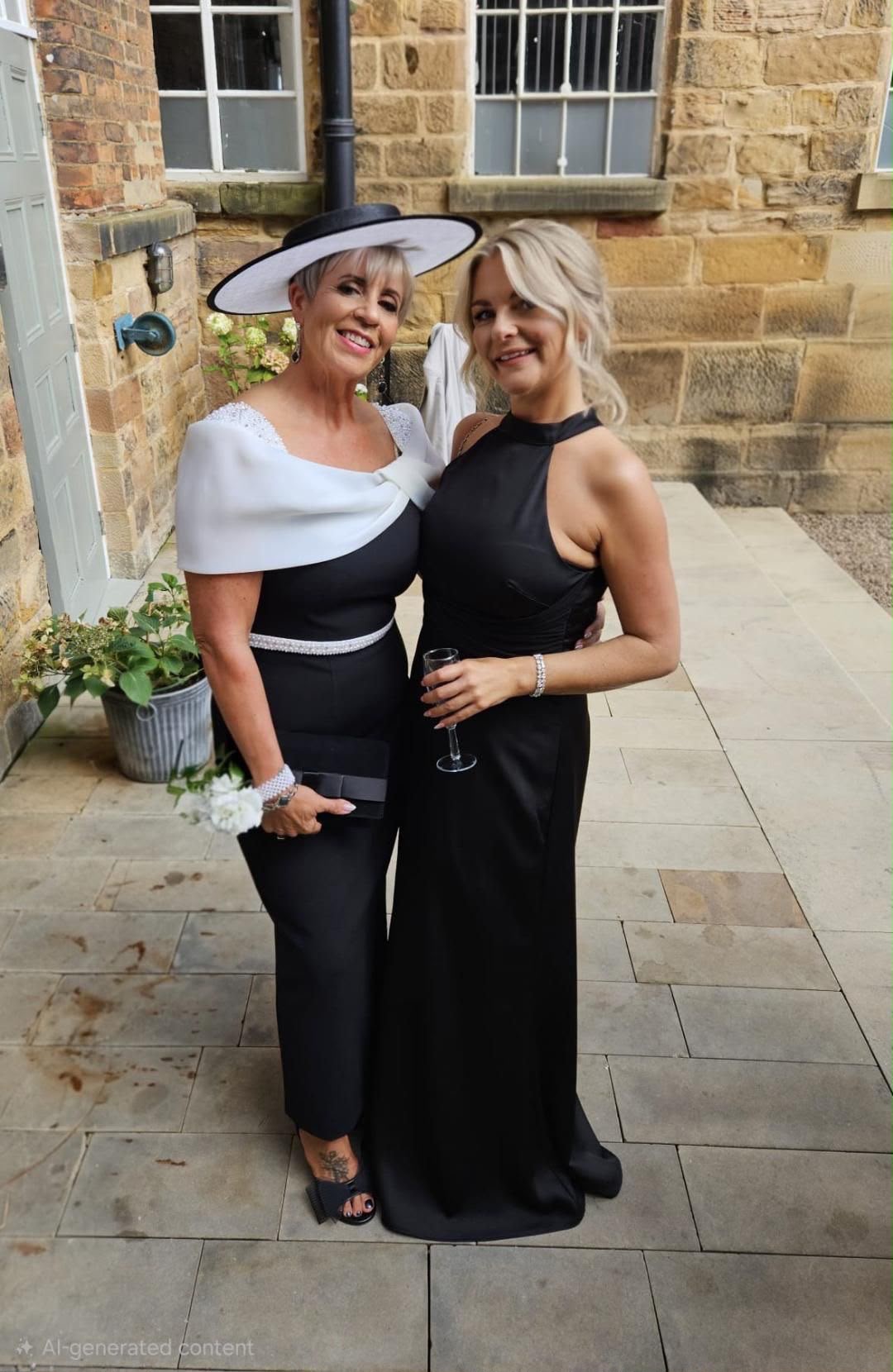 Mother of the bride on the wedding day